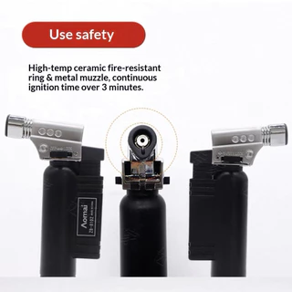 AOMAI Multi Purpose GAS Torch ZB-8102 หัวพ่นไฟ หัวพ่นไฟทำอาหาร หัวพ่นไฟแต่งหน้าขนมเค้ก ทำซูชิ หัวเป่าแก๊ส หัวพ่นแก๊ส