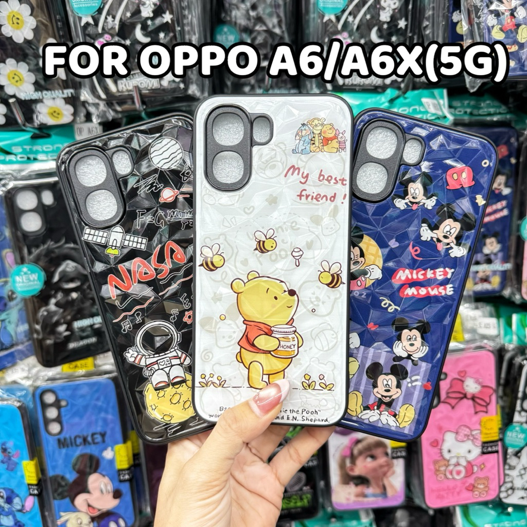 เคสTPU3Dลายการ์ตูน รุ่น OPPO A6X(5G) !!ตรงรุ่น!! เคส3Dกันกระแทกการ์ตูน3D สินค้าพร้อมส่งในไทย