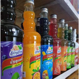 ติ่งฟง(Dingfong) น้ำผลไม้เข้มข้น  ตราติ่งฟง ขนาด 760 มล.