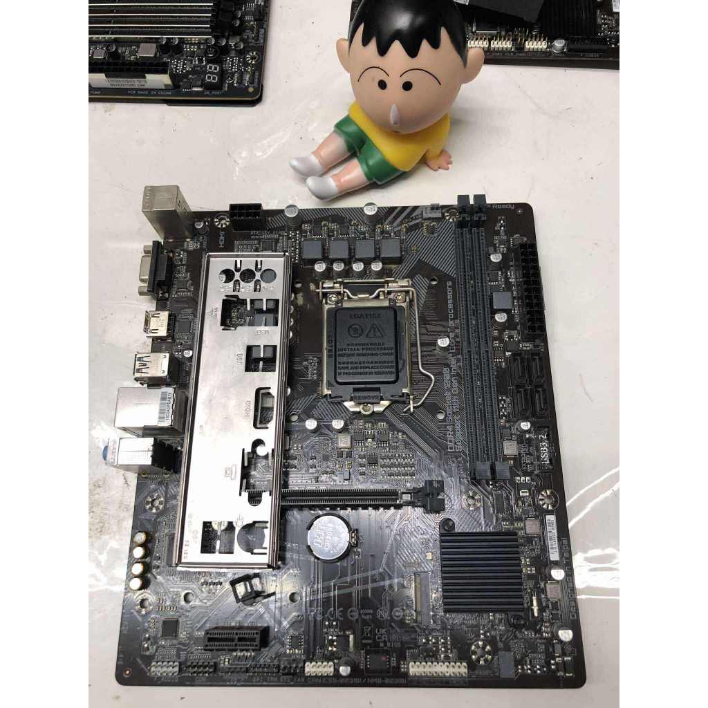 MAINBOARD (เมนบอร์ด) 1200 GIGABYTE H510M H DDR4 Gen 10 Gen 11 ไม่มีกล่อง ใช้านปกติ ประกันร้าน