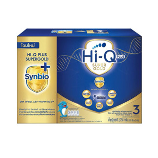 HI-Q ไฮคิว 1 พลัส ซูเปอร์โกลด์ ซินไบโอโพรเทก รสจืด 2750กรัม*…