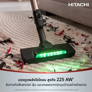 Hitachi ฮิตาชิ เครื่องดูดฝุ่นชนิดไร้สาย 550 วัตต์ 1.95 กก รุ่น PV-XH4PCGCTH / Wet & Dry 550 วัตต์ PV-XHW4PCGCTH