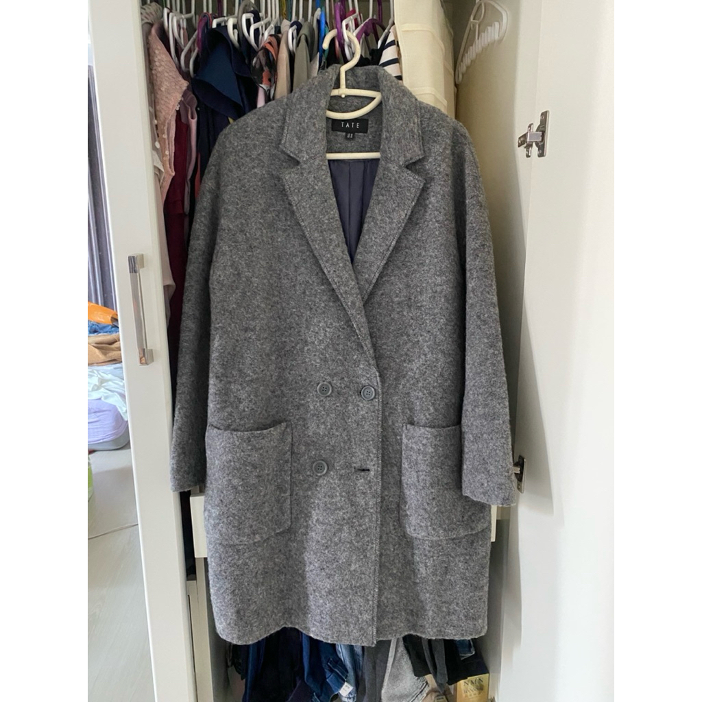 [New] Overcoat แบรนด์ TATE หนา มีน้ำหนัก Size M / US 36