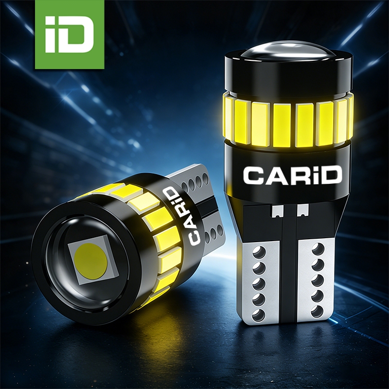 CARiD 1 ชิ้น T10 W5W 18SMD หลอดไฟ canbus 12V รถยนต์แผนที่ภายในโดมไฟที่จอดรถ โคมไฟสัญญาณอัตโนมัติโคมไฟจานใบอนุญาต
