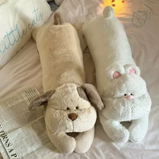 หมอนตุ๊กตาตัวยาว น้องหมาลาเต้ Latte The Dog ยาวสุนัขหมอนเตียงโซฟาห้องนั่งเล่นหมอนขนาด