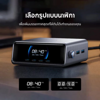 ANKER Prime Fast Charger Station หัวชาร์จ 250W 6-Port GaN USB-C สำหรับ iPhone 17/16 Samsung S26 Ultra/Laptop A2345