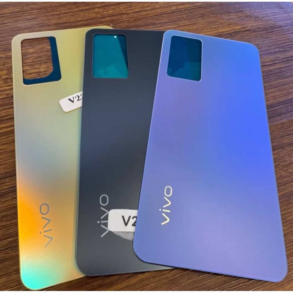 ฝาหลัง ( Back Cover ）vivo V23e（5g）พร้อมกาว ยาง  1 หลอด งานดีสีสวย