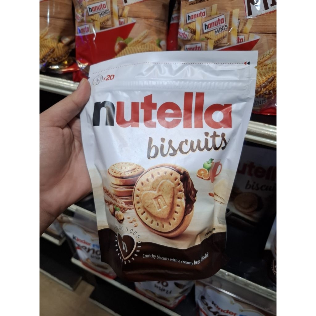 Nutella biscuit บิสกิตสอดไส้นูเทลล่า