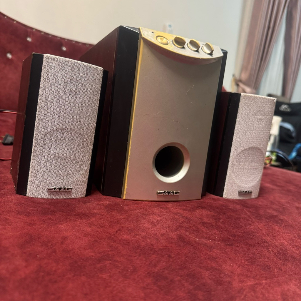 ลำโพงคอมพิวเตอร์ Saag 10S ในตำนาน มือสอง