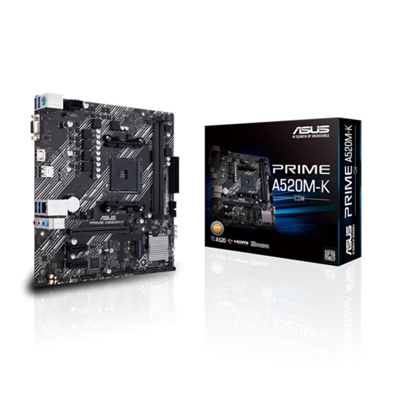 เมนบอร์ด (mainboard) iHAVECPU(AM4) ASUS PRIME A520M-K/CSM