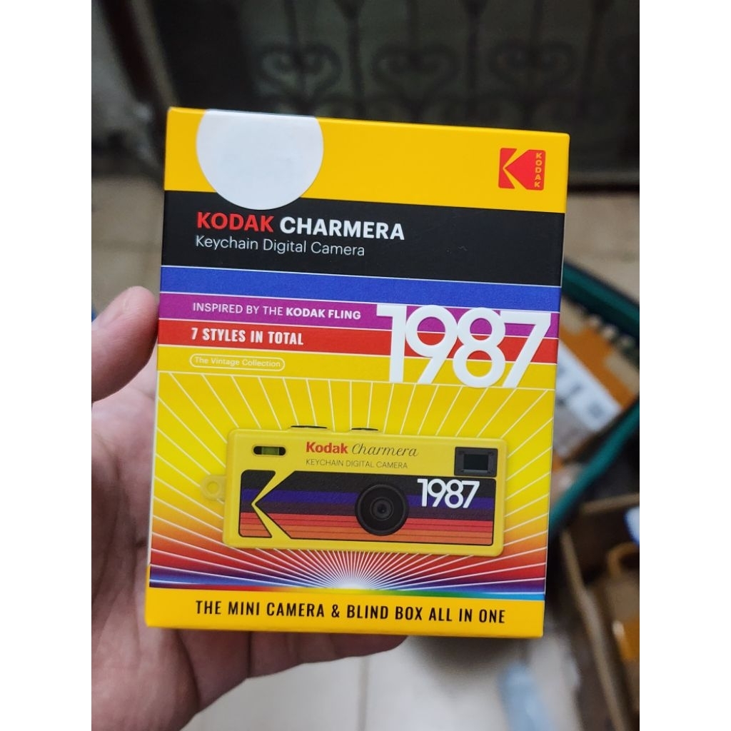 กล้อง kodak chamera 1987 สุ่มสี ของแท้ มือ1 พร้อมส่งทันที BY02-3