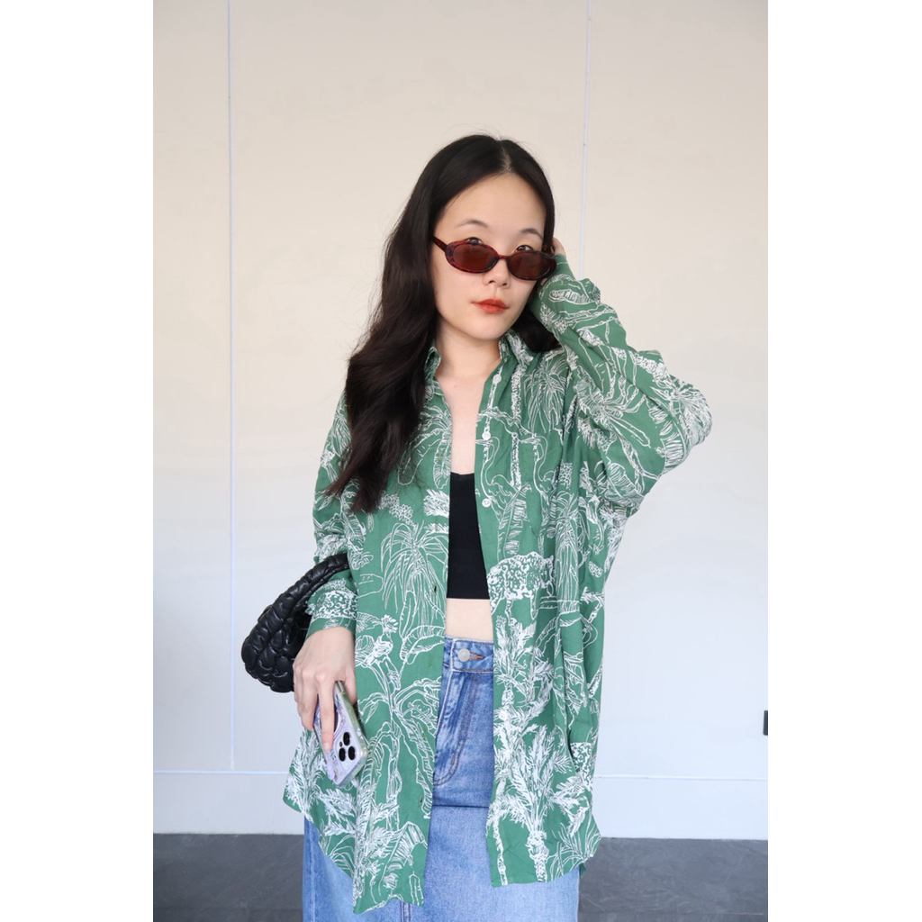 PIPA GRACE Shirt - Green Bahamas