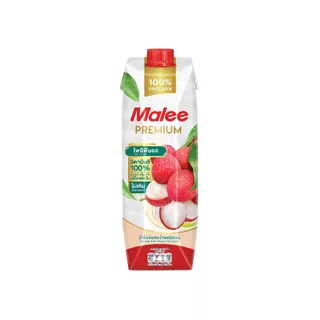 ใหม่ !!! มาลี พรีเมียม น้ำลิ้นจี่ 1000 ml.
