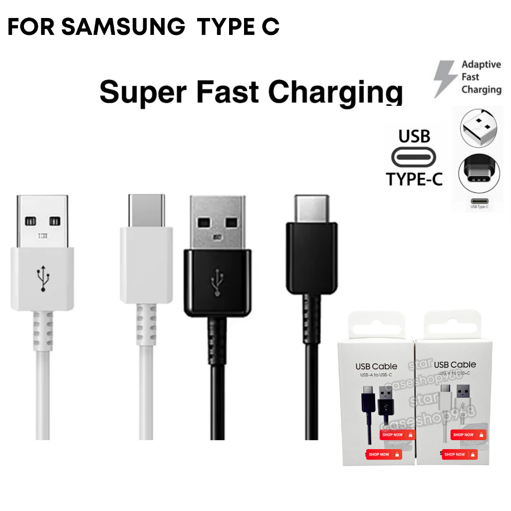 สายชาร์จ สำหรับ  ซัมซุง Type C Fast Charging A52s 5G / A52 / A51 / A11 / A12 / A13 / A21 / A22 / A31 / A32 / Note 7
