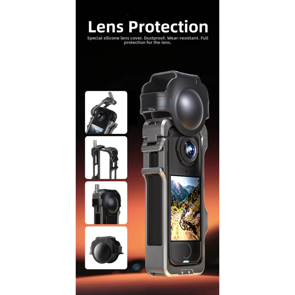 กรงอลูมิเนียมสำหรับ Insta360 X4 Air โดยเฉพาะ | แข็งแรง ทนทาน ปกป้องครบทุกมุม thumbnail 9