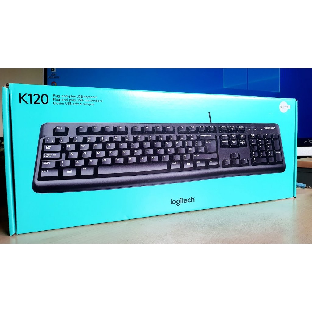 คีย์บอร์ด Keyboard logitech K120