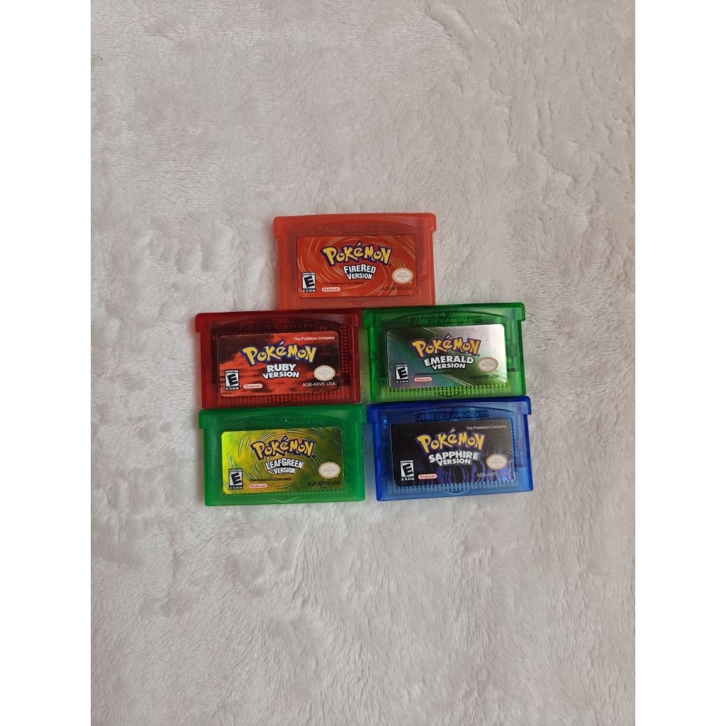 ตลับเกมบอยโปเกมอน GBA