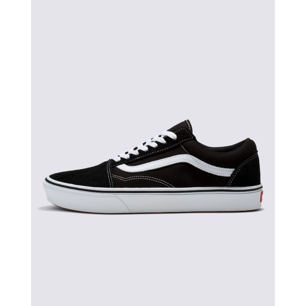 รองเท้า ยี่ห้อ VANS รุ่น COMFYCUSH สไตล์ OLD SKOOL สี CLASSIC BLACK/TRUE WHITE