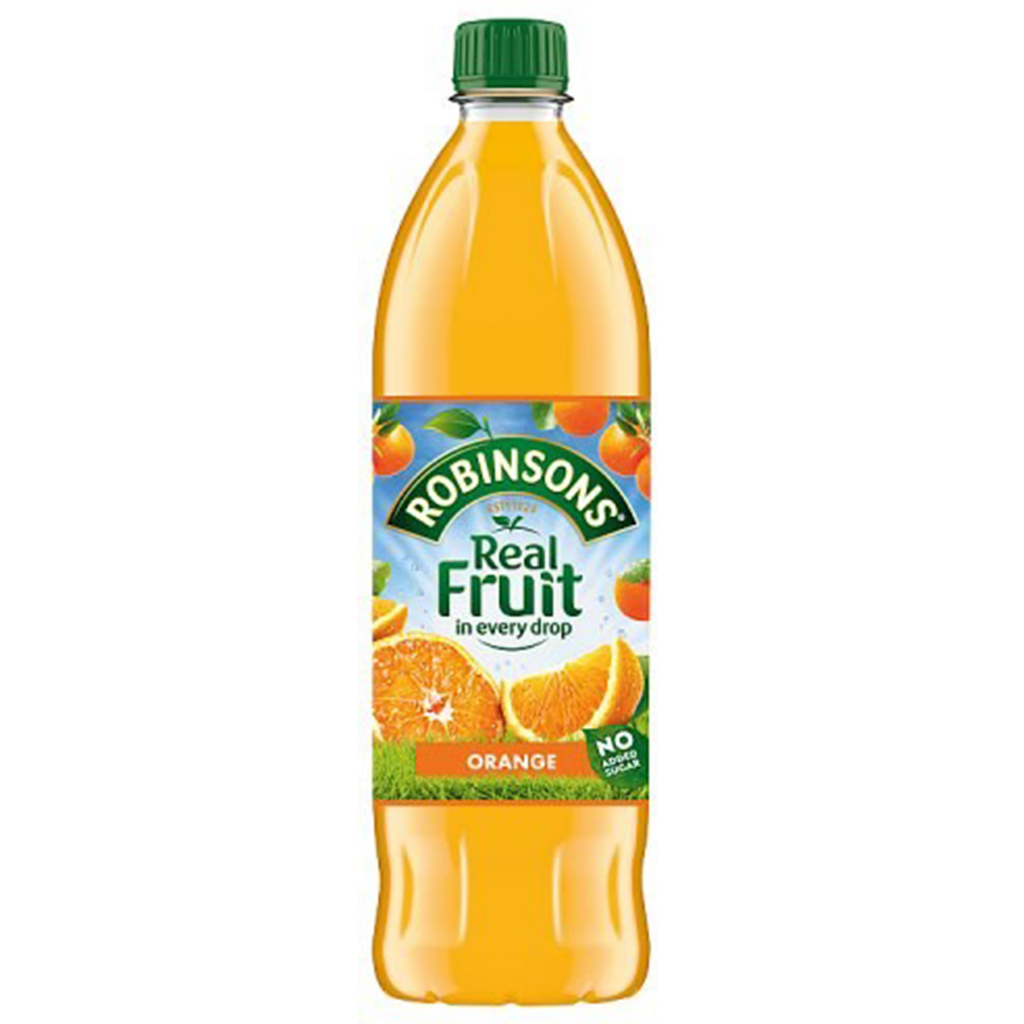 Robinsons  Orange No Added Sugar น้ำส้ม ไม่เติมน้ำตาล 1L