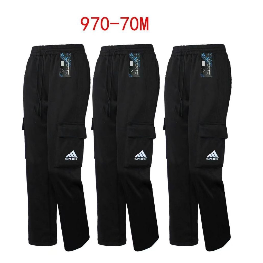 970-70Mกางเกงขายาวกระเป๋าข้าง