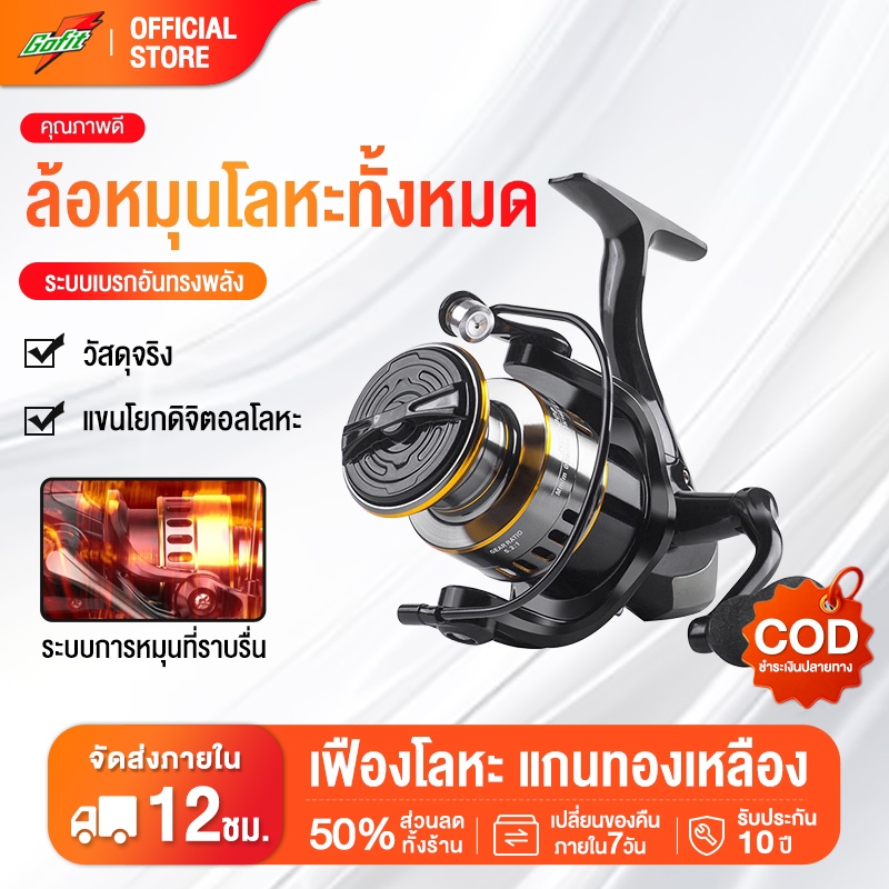 รอกตกปลา รอกสปินนิ่ง รอกเบ็ดตกปลา รอกเบอร์ 500-2000 รอกสปินถูกๆ ลอกตกปลา รอกหมาป่าแท้ อุปกรณ์ตกปลา รอกเบส รอดสปินนิ่ง