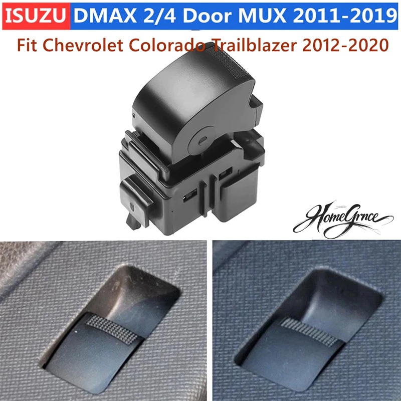 สวิทช์กระจกไฟฟ้า ฝั่งคนนั่ง หน้า/หลัง ซ้าย/ขวา ISUZU D-Max All New 2 ประตู 4 ประตู MU-X 2011-2019