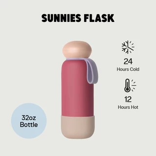 Sunnies Flask 32oz Bottle (Ready Made กระบอกน้ำขนาด 32 ออนซ์)