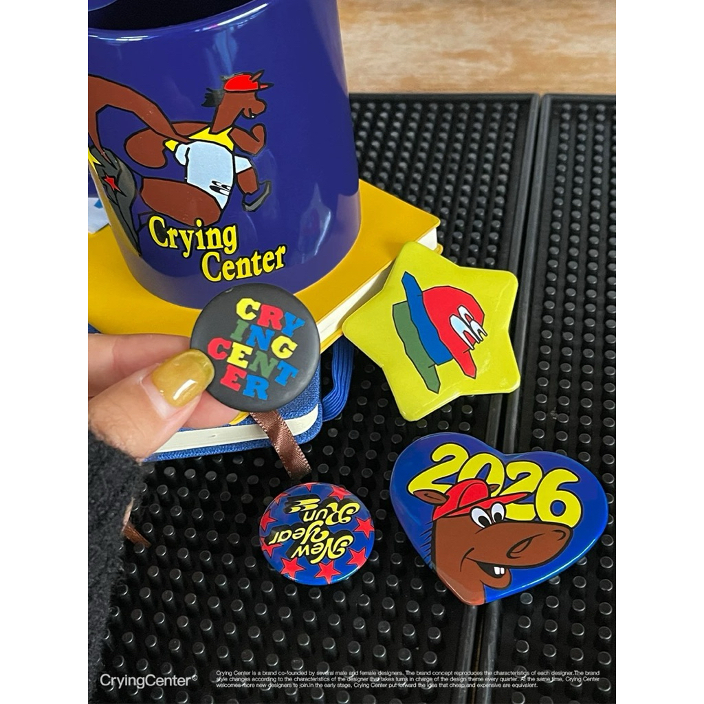 CryingCenter เซ็ตเข็มกลัดต้อนรับปีม้า Horse Year Pin Set 2026