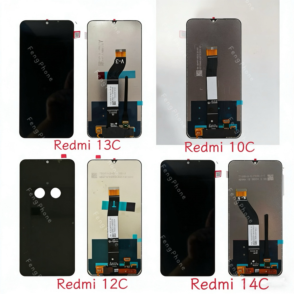 ชุดหน้าจอfor xiaomi Redmi 10C/12C/13C/14C/poco C40/poco C55/Poco C65/poco C75