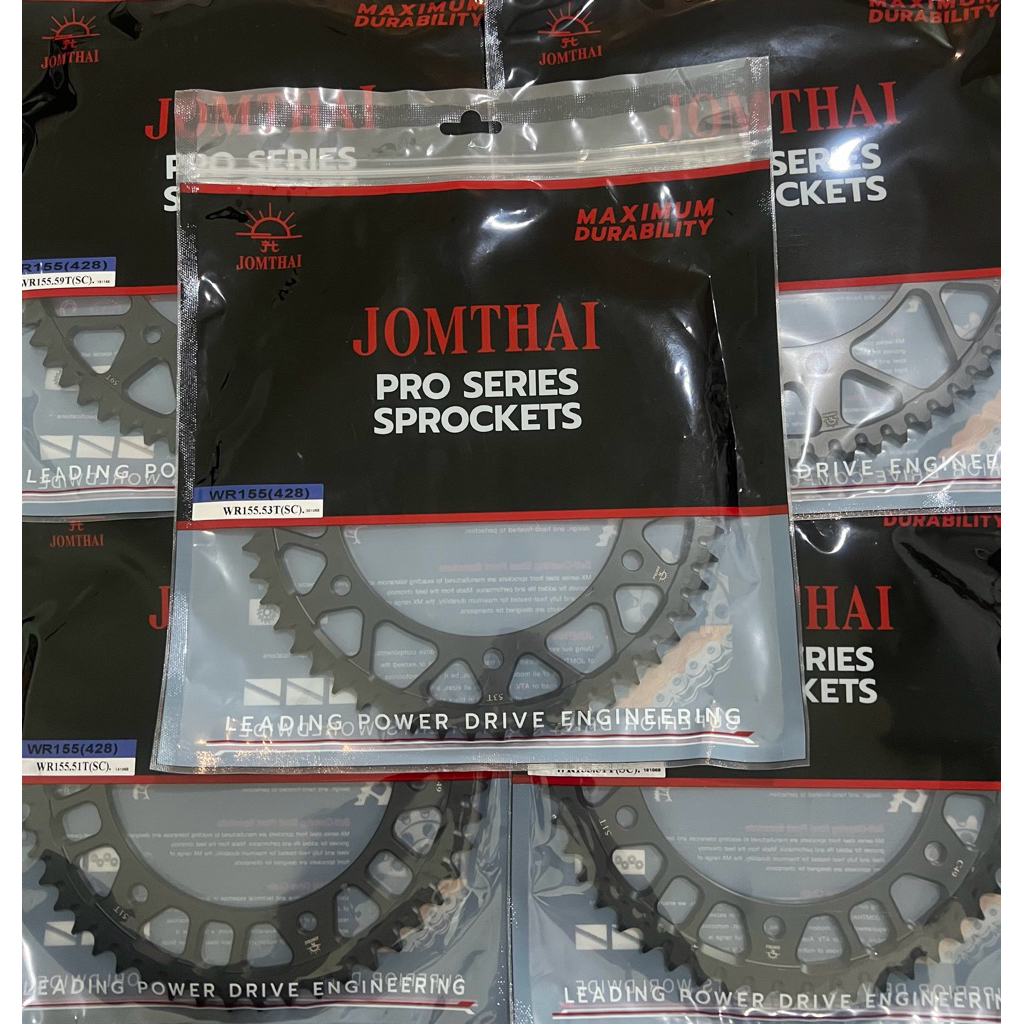 สเตอร์หลัง WR155 / WR155R ไล่เบา PRO SERIES ตราพระอาทิตย์ JOMTHAI แท้ 100%