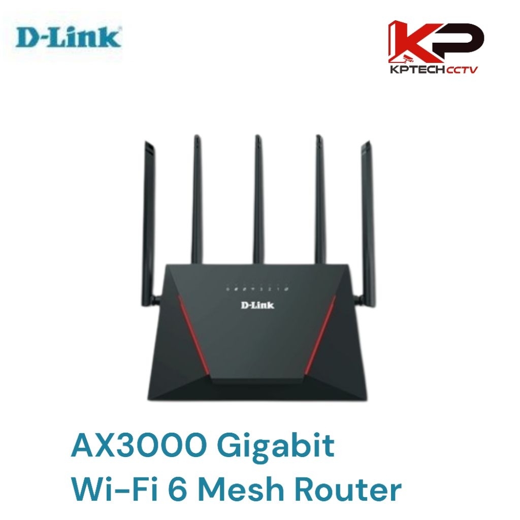 Router D-LINK DIR-X3000ZWireless AX3000 Dual Band Gigabit Wi-Fi 6