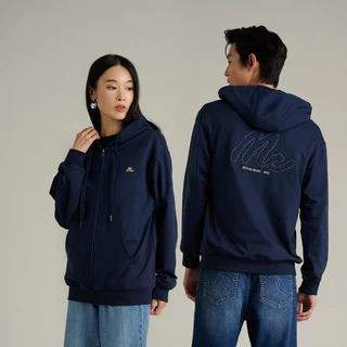 Mc JEANS (แม็คยีนส์) เสื้อกันหนาว Unisex เสื้อกันหนาวมีฮู้ด ทรงเรกูลาร์ Regular Fit Hoodie MJHP245