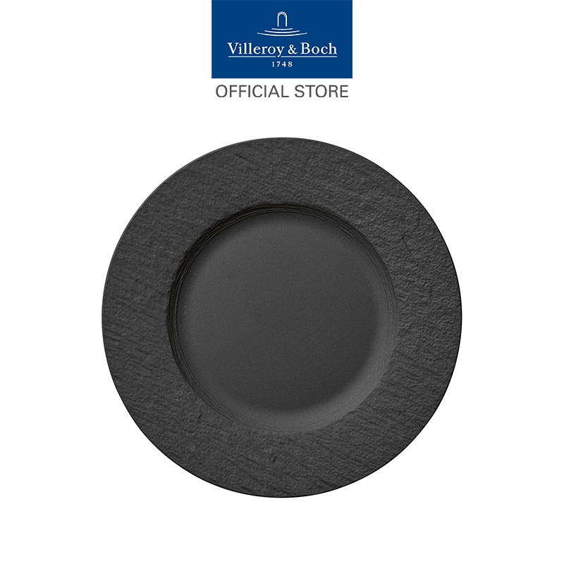 Villeroy & Boch - Manufacture Rock จานพอร์ซเลน 27 ซม. สี Balck 10-4239-2620
