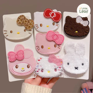 Cute Kitten Hair Patch - แผ่นแปะผม แผ่นติดผมลายหน้าการ์ตูน น่ารัก เก็บไรผม แต่งหน้า มาส์กหน้า