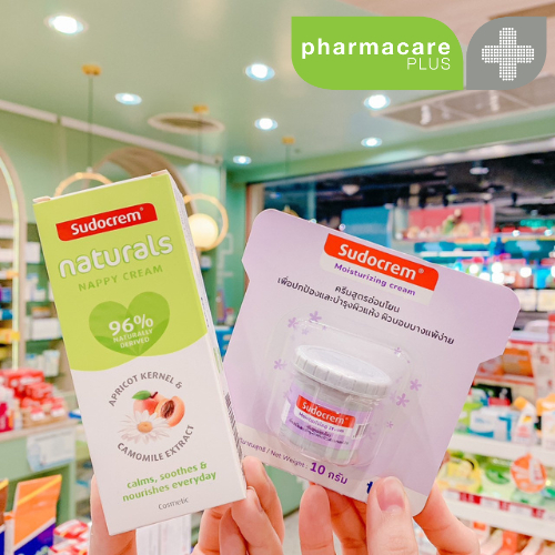 Sudocrem Naturals Nappy Cream 30 g. แถมครีม 10 g.