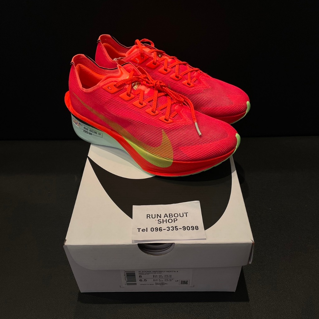 ZOOMX VAPORFLY NEXT % 4 WOMEN สี BRIGHT CRIMSON