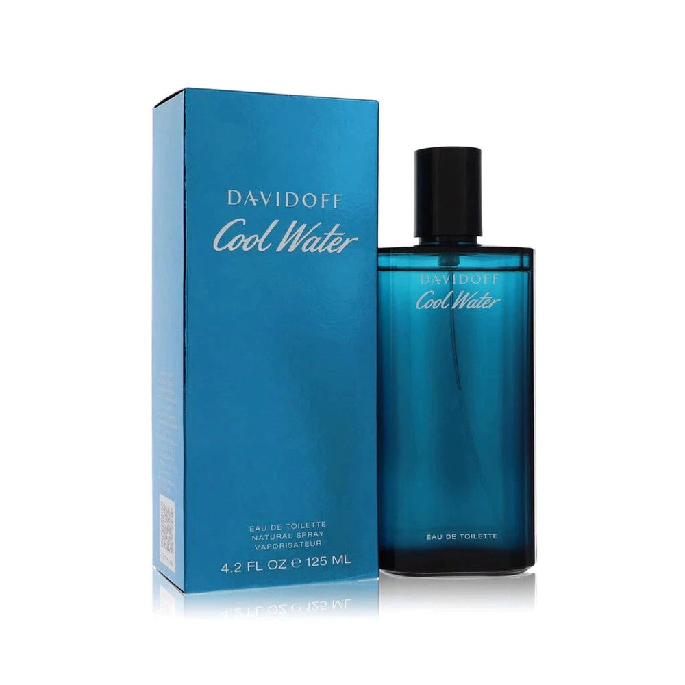 Davidoff Cool Water For Men EDT 125ml Eau De Toilette น้ำหอมผู้ชาย กลิ่น Fresh Aquatic สะอาด สดชื่น ใช้ได้ทุกวัน