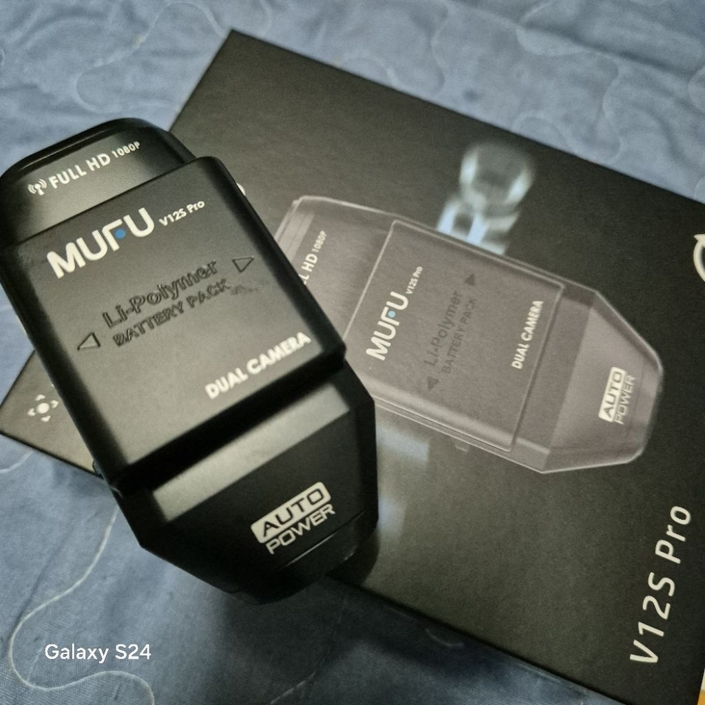 mufu v12s pro กล้องแอคชั่นบันทึกหน้าหลังมือสอง