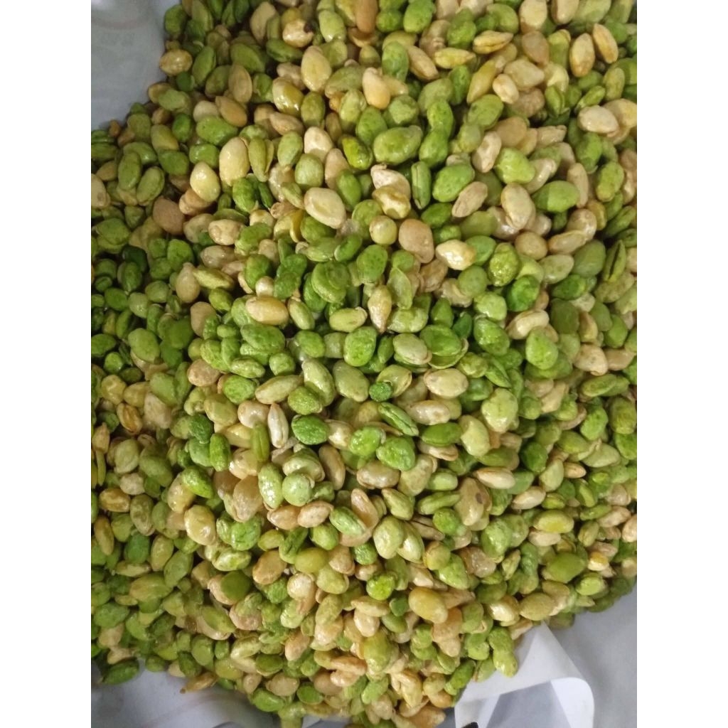 ถั่วแปจีดิบแกะเปลือก500gm.(ครึ่งกิโล)/หรือทอดครึ่งโล
