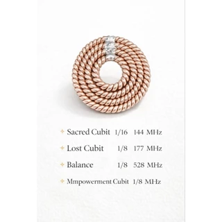 Tensor Ring เทนเซอร์ริง 4 วงแหวน 144 MHz 177 MHz 188 MHz 528 MHz ต้นฉบับ คิวบิท ปู่ Slim