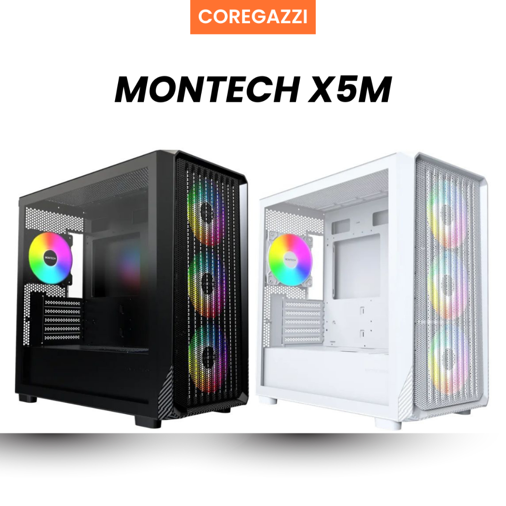 (พร้อมส่ง) เคสคอม MONTECH X5M รับประกัน 1ปี