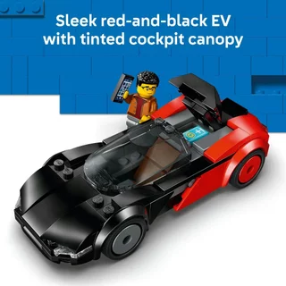 LEGO City 60486 EV Supercar (109pcs.), Building Blocks, Kids Toy