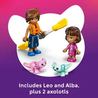 LEGO Friends 42681 Axolotl Adventure Boat (95pcs.), Building Blocks, Kids Toy