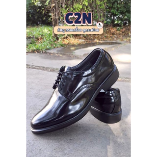 คัทชู รุ่น C2/C2N หนังขัดมันเกรดพรีเมี่ยม พื้นยาง by Srichaigroup