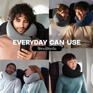 BEZ หมอนรองคอ เครื่องบิน หมอนหนุนคอ เดินทาง Memory Foam Travel Pillow นุ่ม รองรับคอ