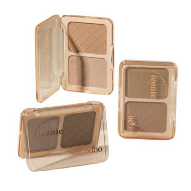 Odbo iconic contouring powder OD1323 โอดีบีโอ ไอโคนิค คอนทัวร์ริ่ง พาวเดอร์
