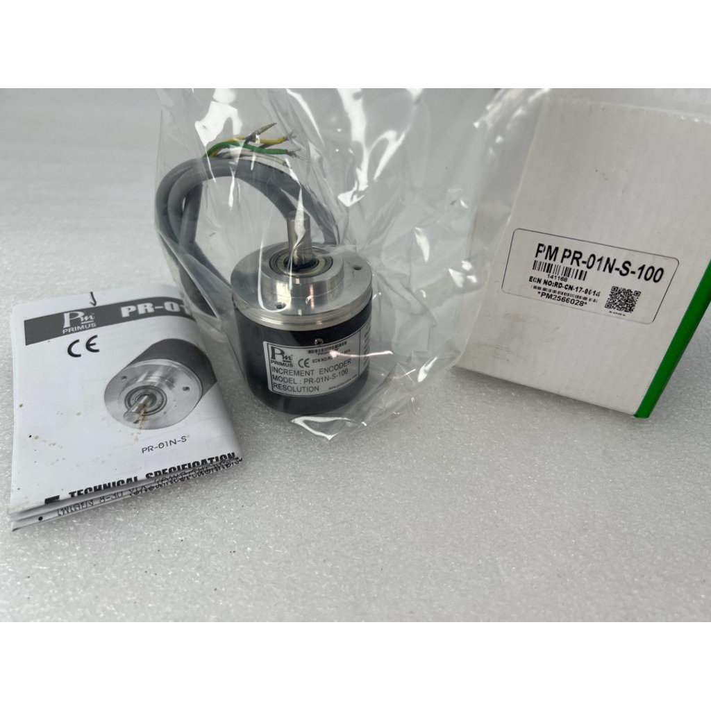 Rotary Increment Encoder PRIMUS PR-01N-S-100 มีกล่อง สภาพดี ECN NO:RD-CN-17-0014