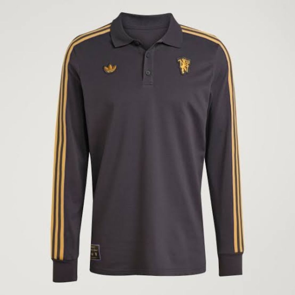 เสื้อ adidas Manchester United Terrace Icons Long Sleeve รหัสJN2822 ใหม่แท้100% ป้ายSHOPไทย (ราคาป้าย2,800บาท)