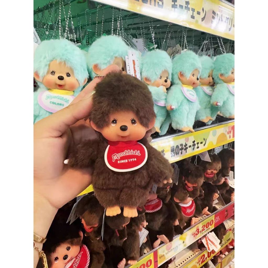 🇯🇵จากญี่ปุ่น ของแท้ 100% Monchhichi Plush Premium Standard Original - มอนชิชิรุ่นเบสิค พวงกุญแจ - รูปที่ 5
