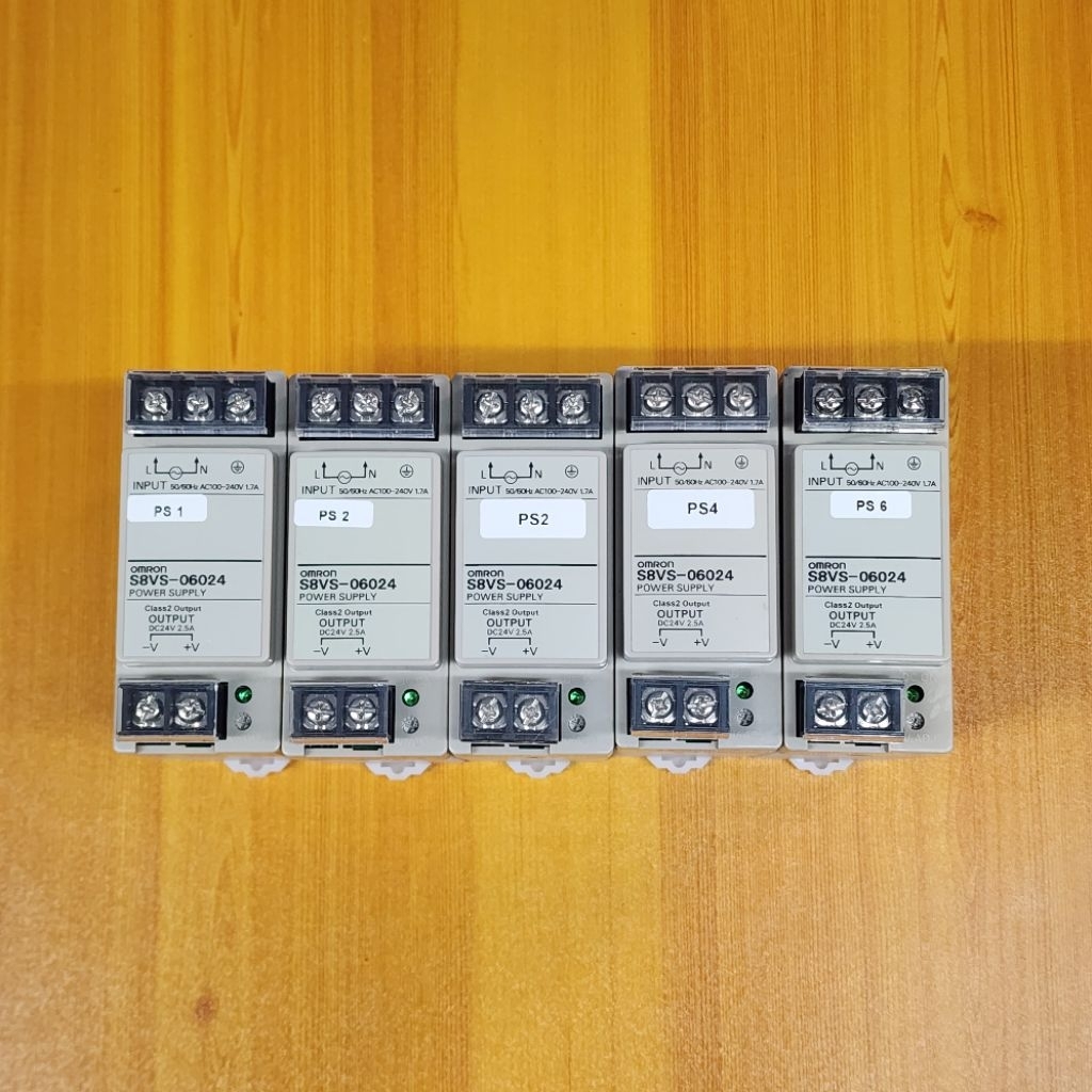 Omron Power Supply S8VS-06024 ( DC24V 2.5A ) มือสองสภาพดี พร้อมใช้งาน